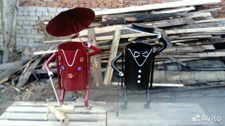 Креативная мусорная урна