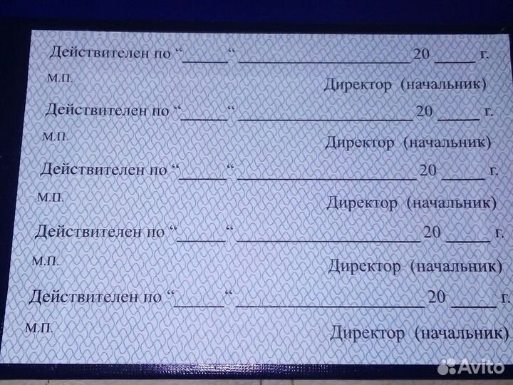Бланк Студенческого, Ученического билета, Пропуск
