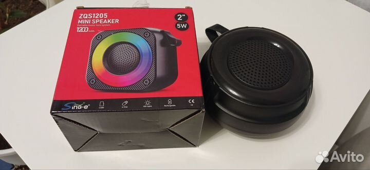 Новая блютуз колонка с подсветкой