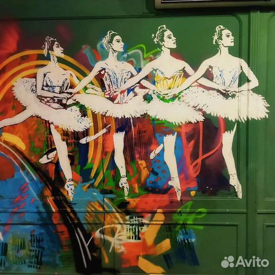 Граффити, роспись стен