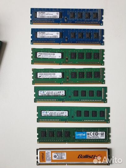 Продаю оперативную память DDR3 разных производител