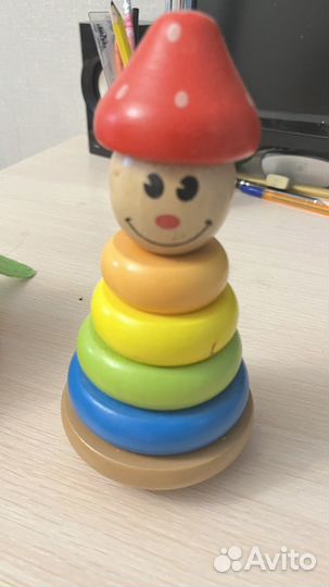 Деревянные игрушки для малышей