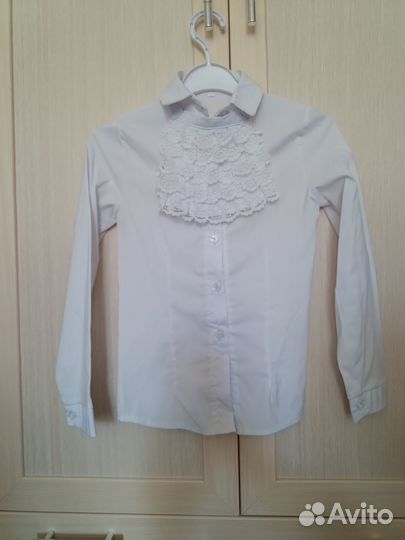 Рубашки на девочку 7-8 лет