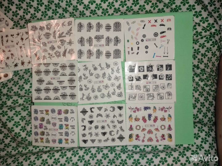 Наклейки для ногтей