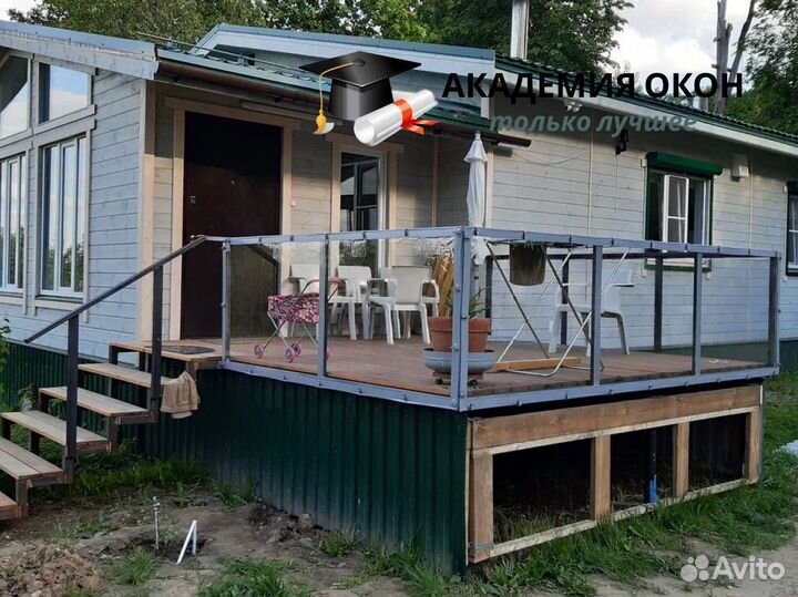 Мягкие пвх окна на террасу