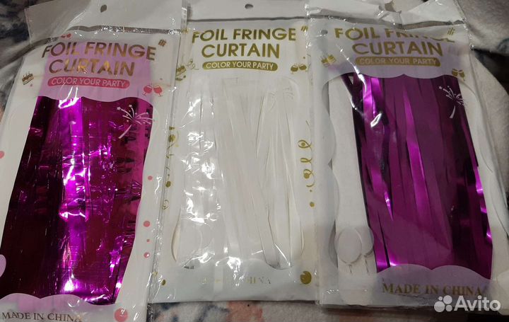 Дождик для фотозоны 1*2 метра новый