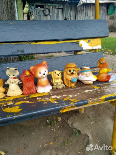 Резиновые игрушки СССР