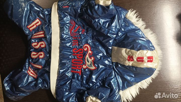 Зимний комбез для небольшой собаки