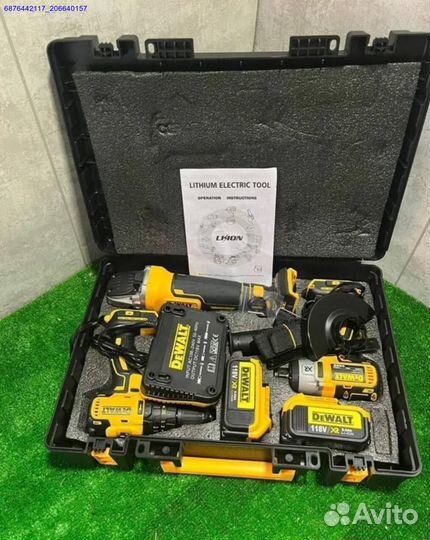 Набор электро инструмента DeWalt 3в1 (Арт.42597)