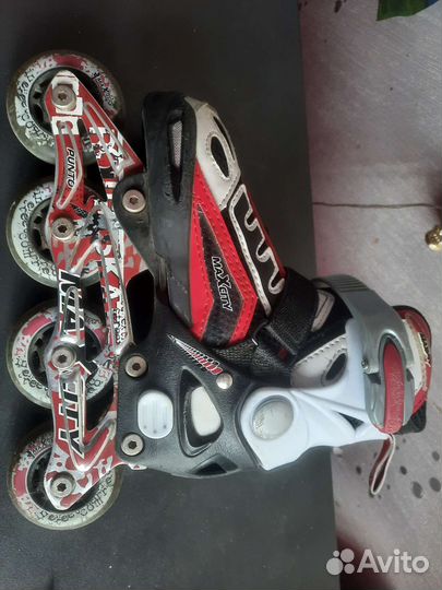Роликовые коньки детские раздвижные