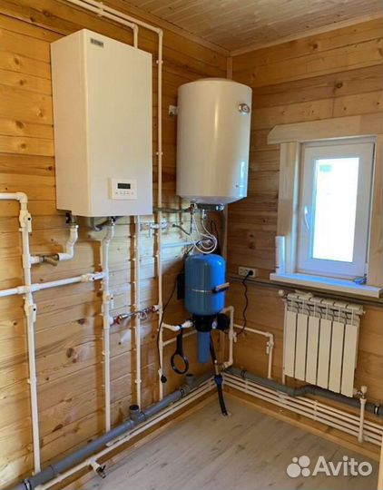 Монтаж отопления фирмы Baxi