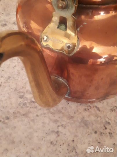 Чайник медный