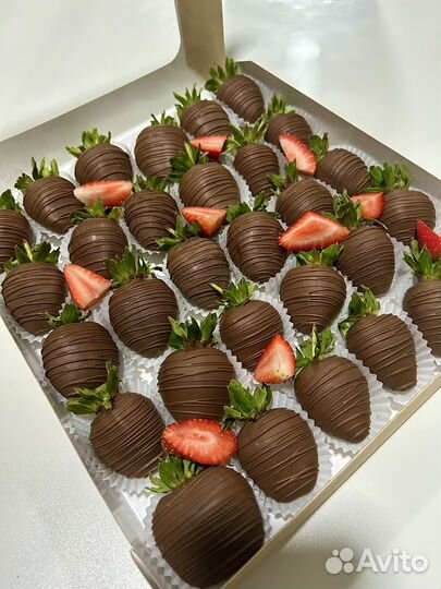 Клубника в шоколаде