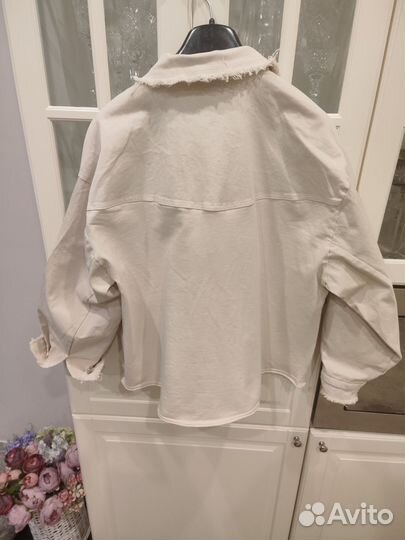 Джинсовая куртка женская 46 48 Италия