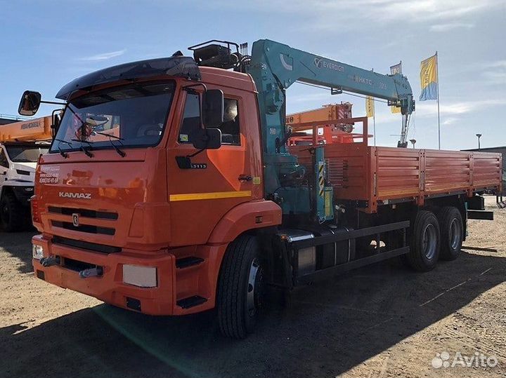 КамАЗ 65115-3052-48 (A5) с КМУ, 2023