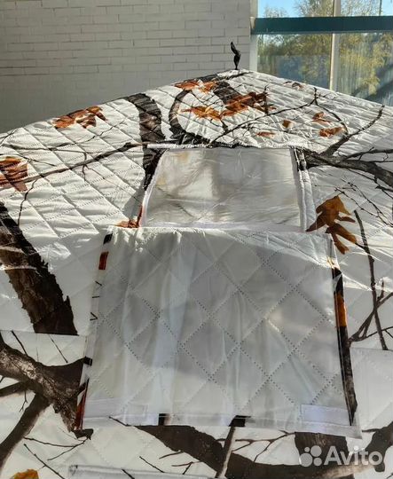 Палатка куб зимняя 3х слойная