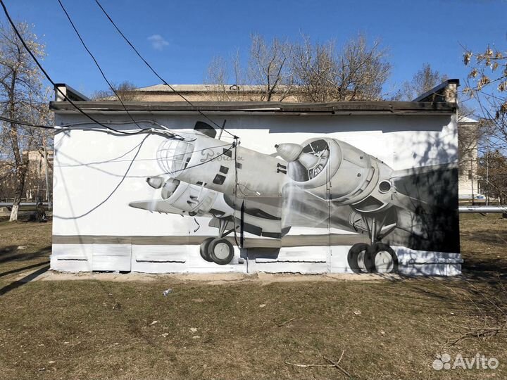 Граффити оформление на заказ. Роспись стен