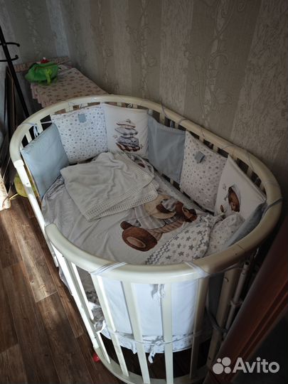 Детская кроватка,переноска детская