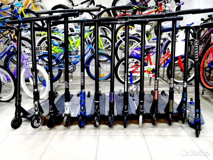 Самокаты парковые, прогулочные