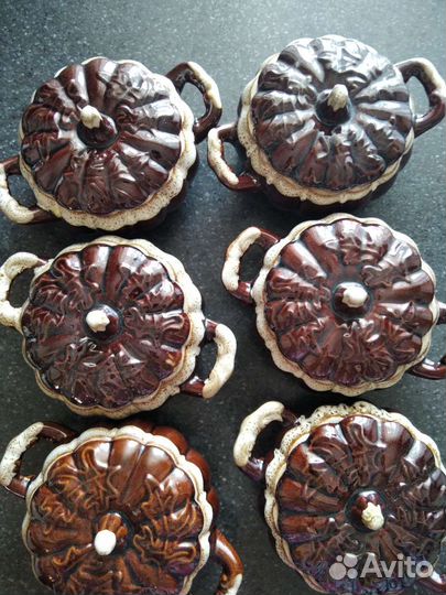 Керамические горшки для запекания