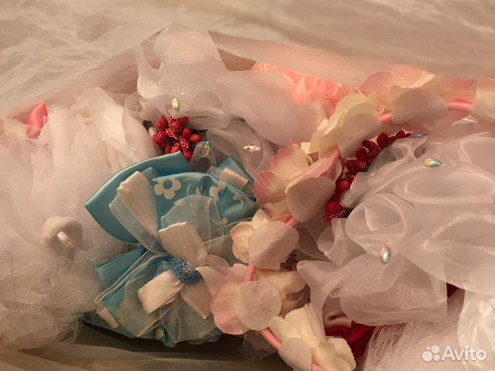 Бантики для волос, резиночки