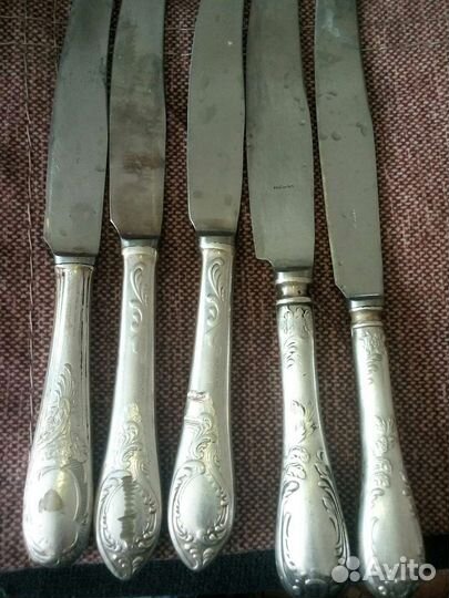 Вилки и ложки мельхиоровые СССР