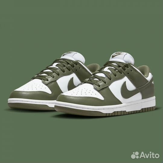 Nike Dunk Low Medium Olive / привезем