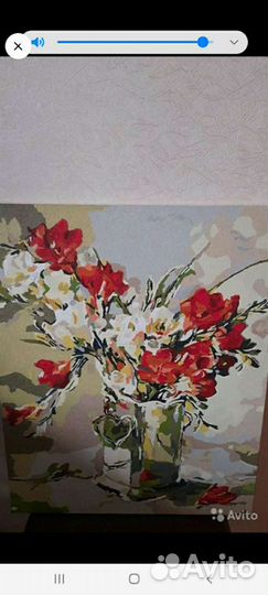 Картины новые 3 шт.холст,акрил.краски