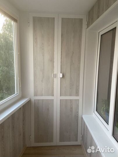 Шкаф тумба для балкона под ключ