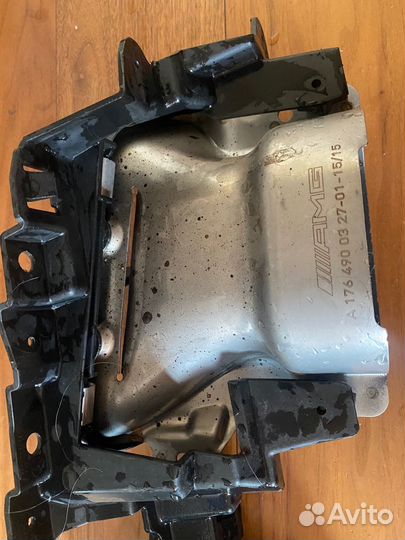 Насадка на глушитель mercedes GLA 45 amg