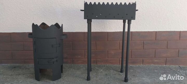 Печь под казан и мангал