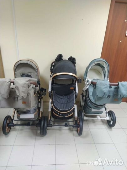 Коляска для новорожденных Luxmom 518(разные)