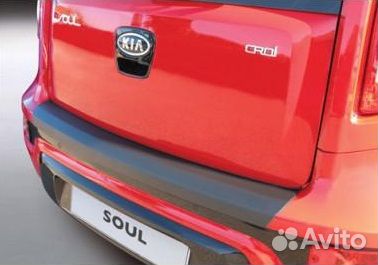 Молдинг заднего бампера Kia Soul