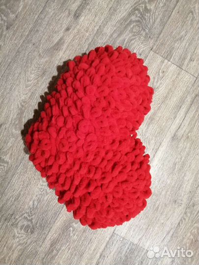 Плюшевое подушка - сердечко