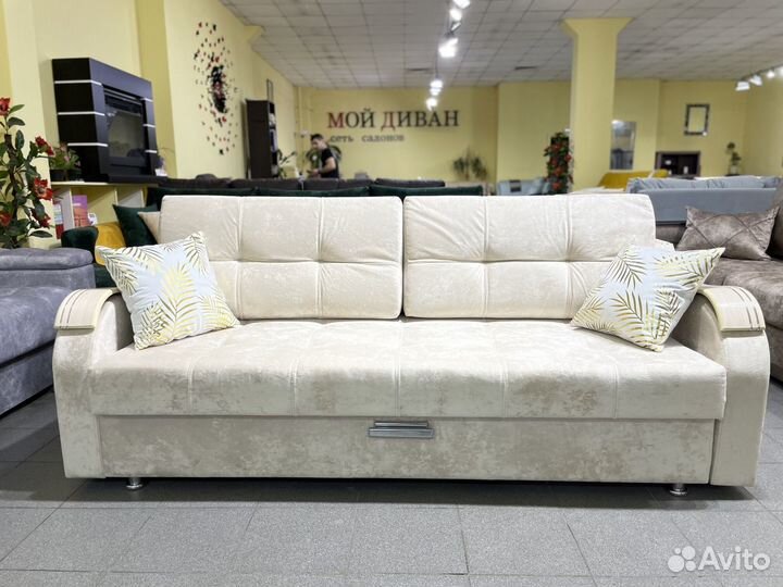 Прямой диван, диван кровать, кф-1-мд