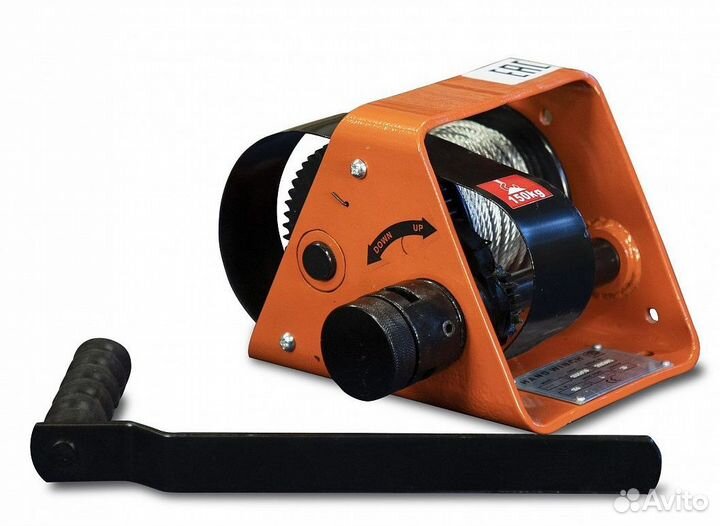 Лебедка ручная GR-150 г/п 150кг, длина троса 20м