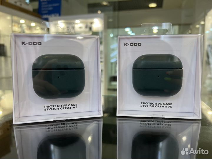 Чехол K-DOO Leather AirPods 3 Case