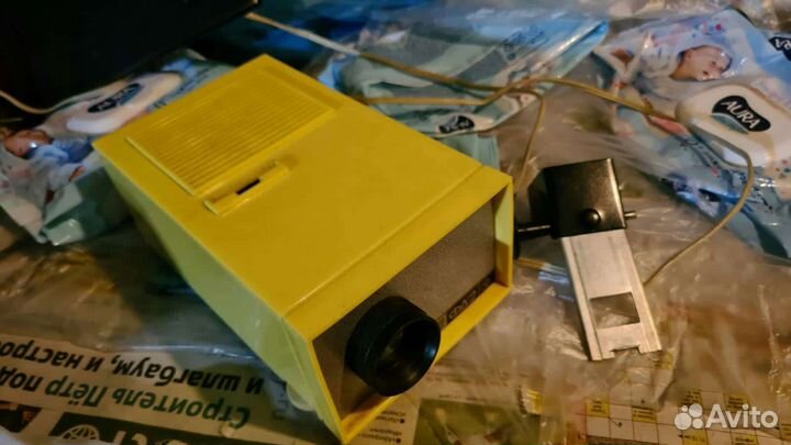 Диапроектор фд2 СССР с диафильмами