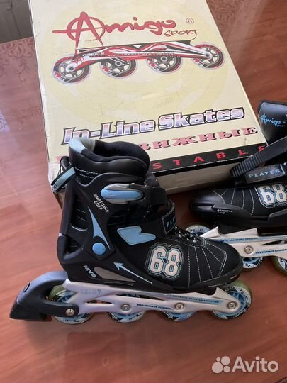 Ролики раздвижные с 35 по 38 размер 