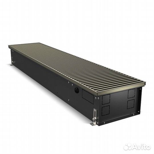 Внутрипольный конвектор с естественной конвекцией