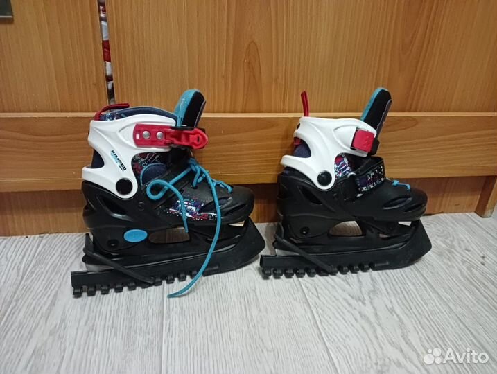 Коньки хоккейные детские 27-30 размер