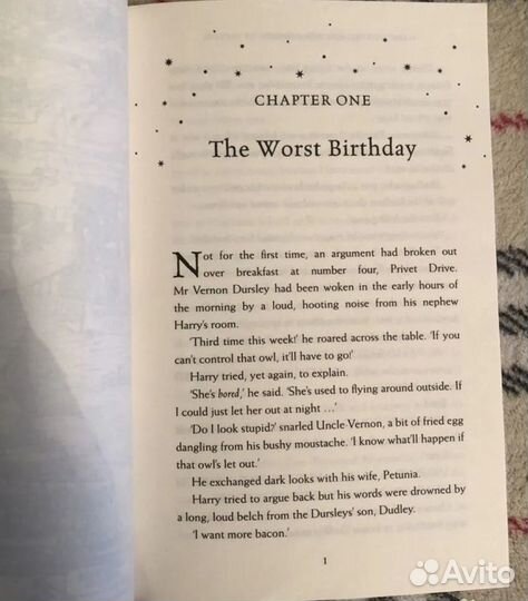 Harry potter на английском(оригинальное издание)
