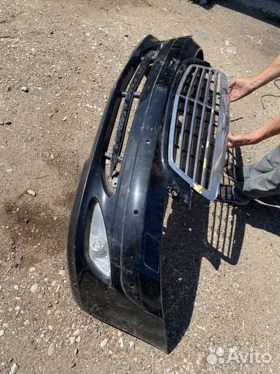 Бампер w221 дорест