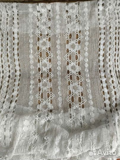 Ткань отрезы тюль хлопок винтаж СССР