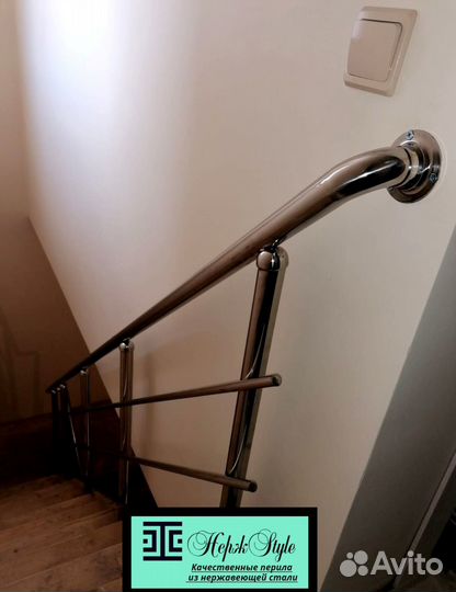 Перила поручни ограждения из нержавеющей стали