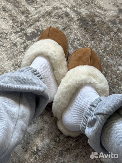 Меховые тапочки ugg