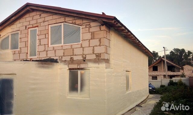 Утепление пенополиуретаном методом заливки