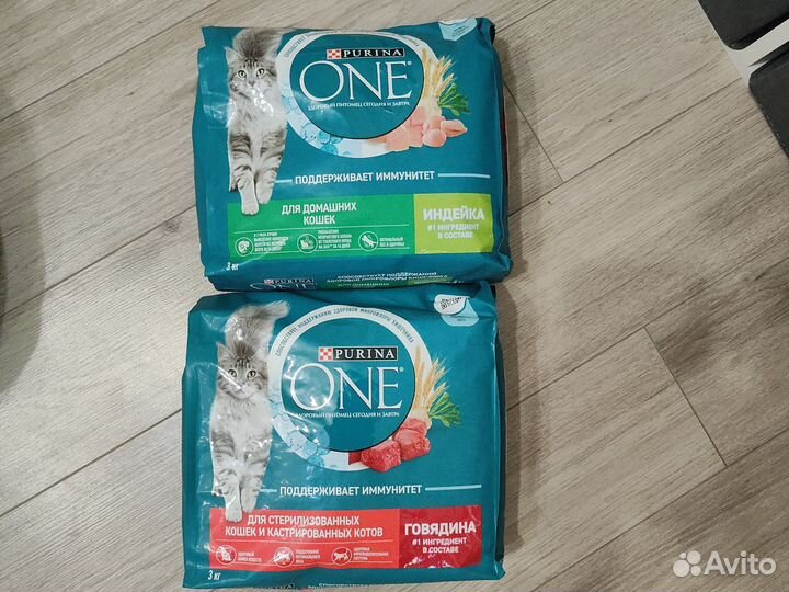 Корм для кошек Purina one 3 кг