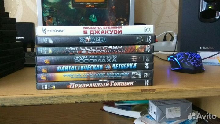 DVD диски фильмы и аниме