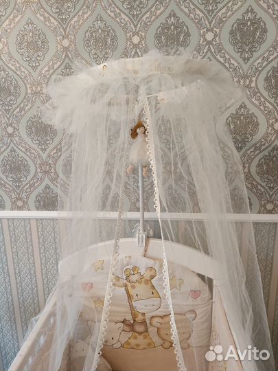 Бортики и балдахин держатель для балдахина